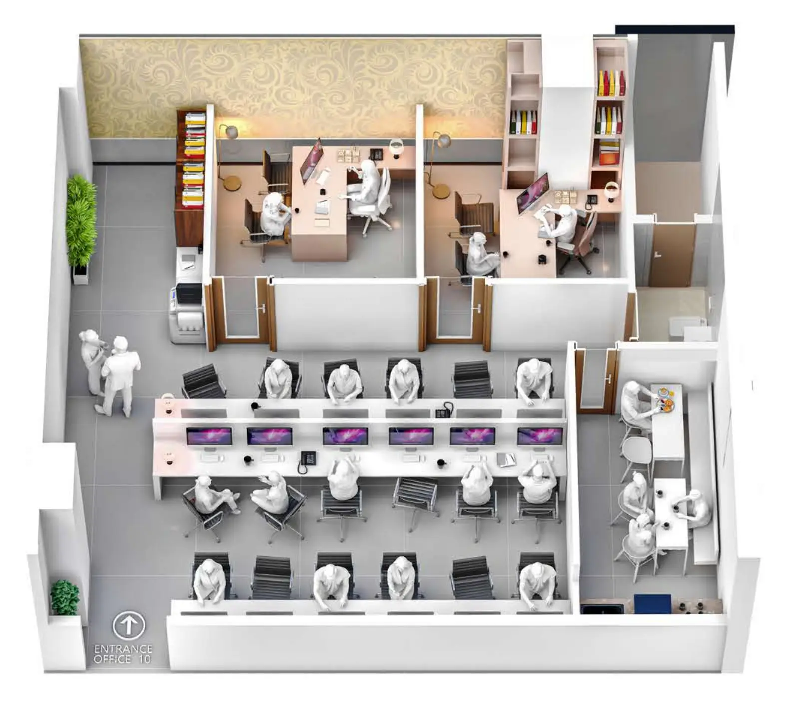 Vedant Connect Isometric plan