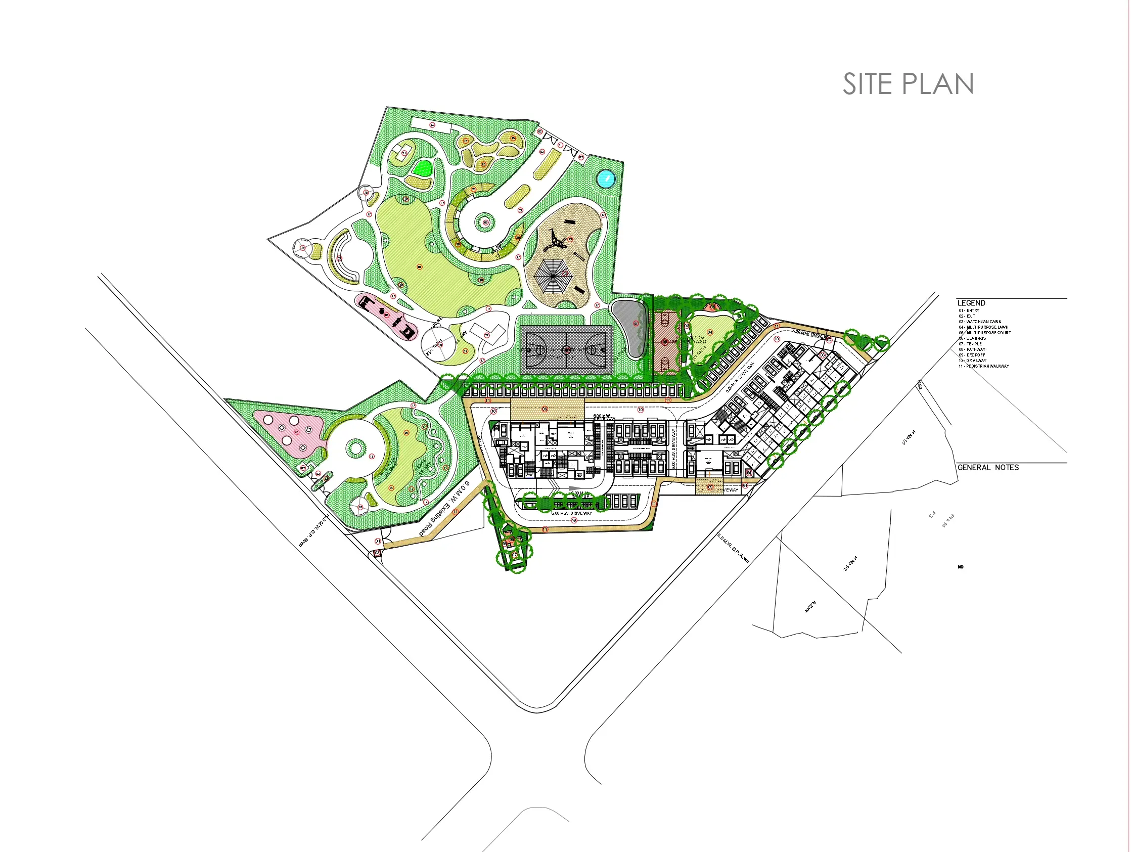 Vedant Connect Isometric plan